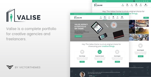 Valise - Agency / Personal Portfolio WordPress Theme Logo